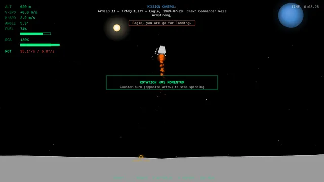 Moon Lander Enhanced screenshot